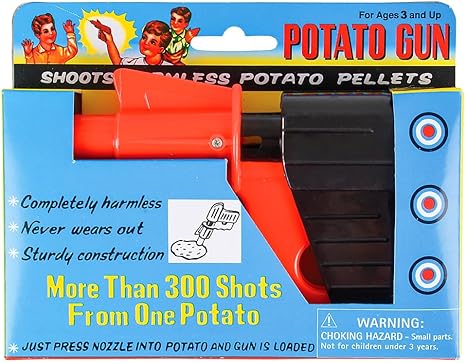 6&quot; Potato Gun, 1 per order