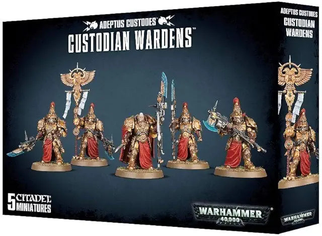 Adeptus Custodes: Custodian Wardens - Warhammer 40,000 Miniature Kit