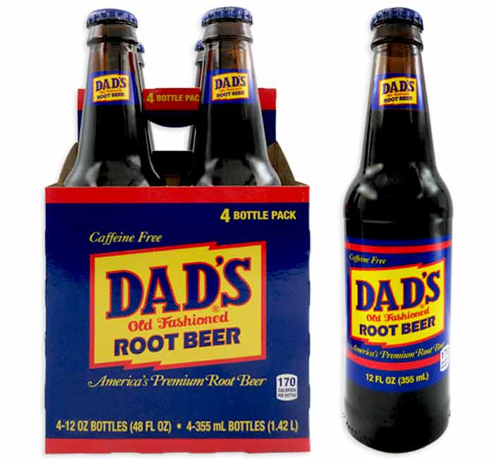 Dad's Root Beer Soda - 12 oz