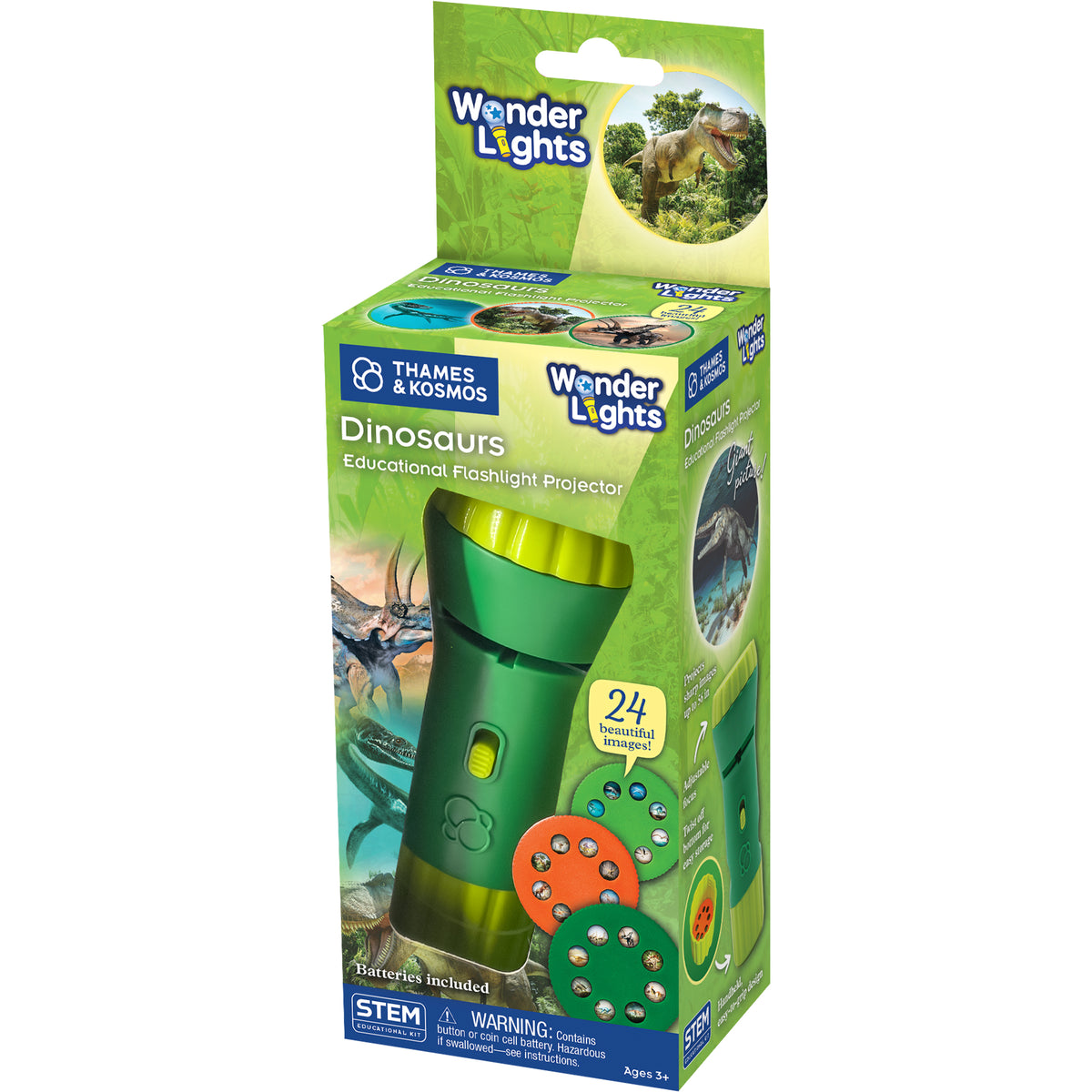 Wonder Lights: Dinosaurs Educational Flashlight Pro