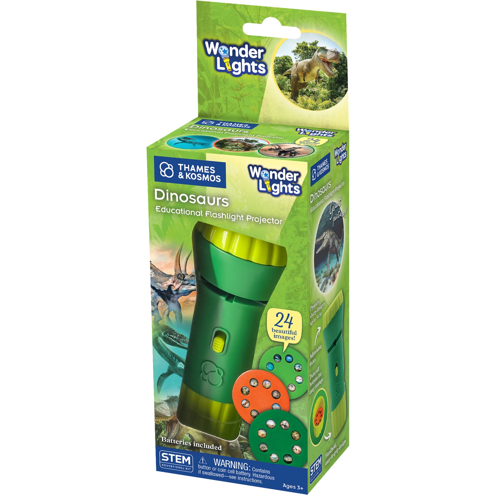 Wonder Lights: Dinosaurs Educational Flashlight Pro