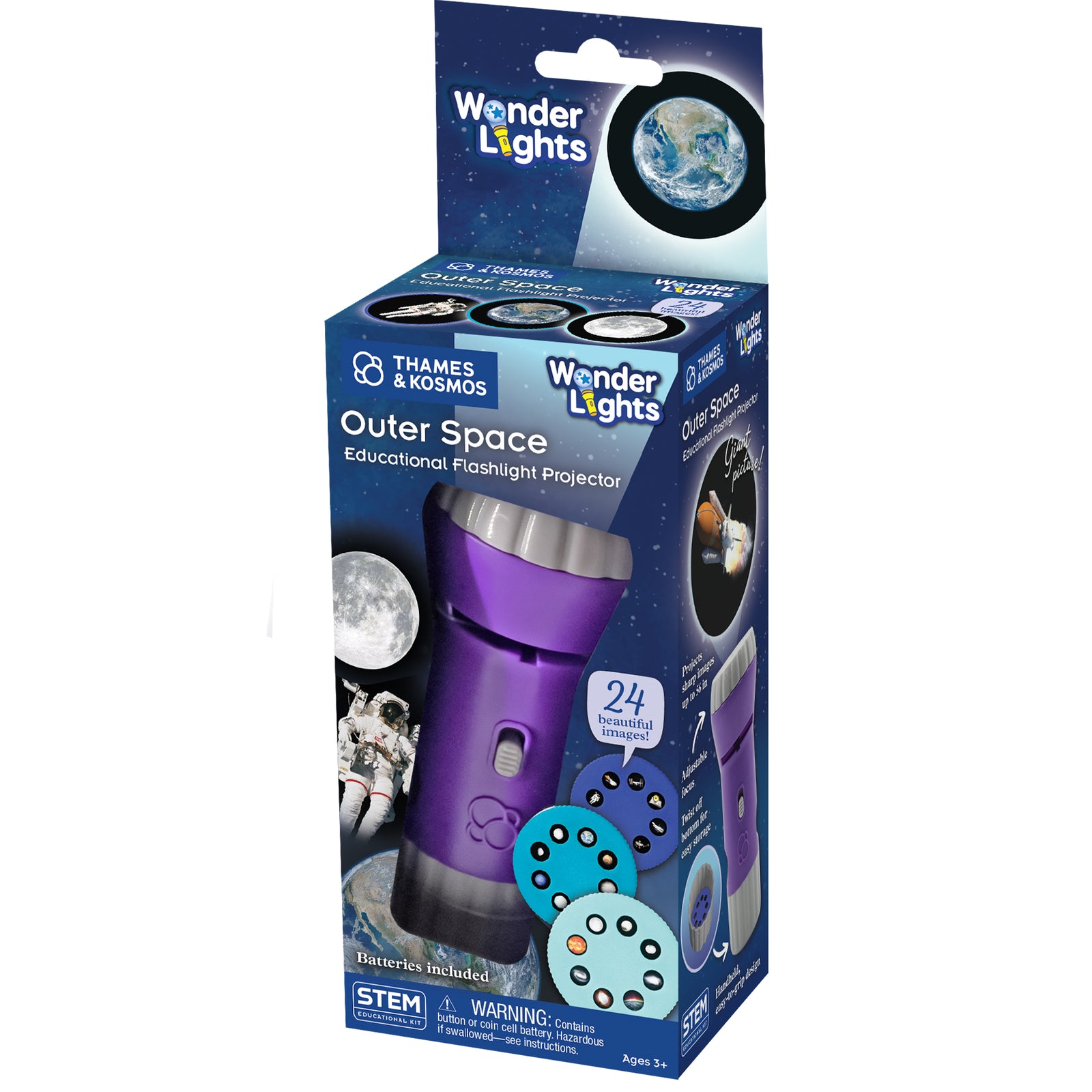 Wonder Lights: Outer Space Educational Flashlight Pro