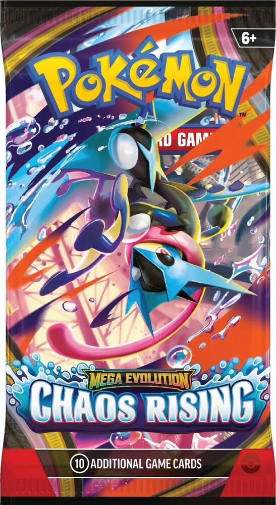 Pokemon TCG: Mega Evolution — Chaos Rising Single Booster Pack