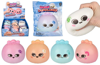 Squish Dumpling 4" - Assorted Colors