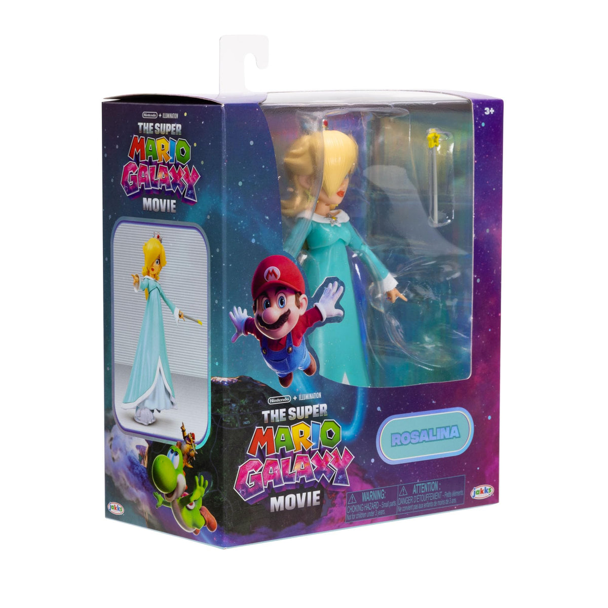 Super Mario Galaxy Movie Rosalina 5-Inch Action Figure with Star Wand - image 6