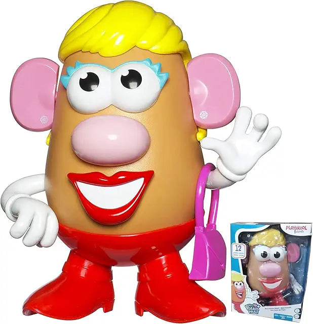 Mrs Potato Head Action Figure Toys for Kis 3+, 12 Parts and Pieces for Assemble | Toys & Games Christmas Large Standard-Size Non-Media