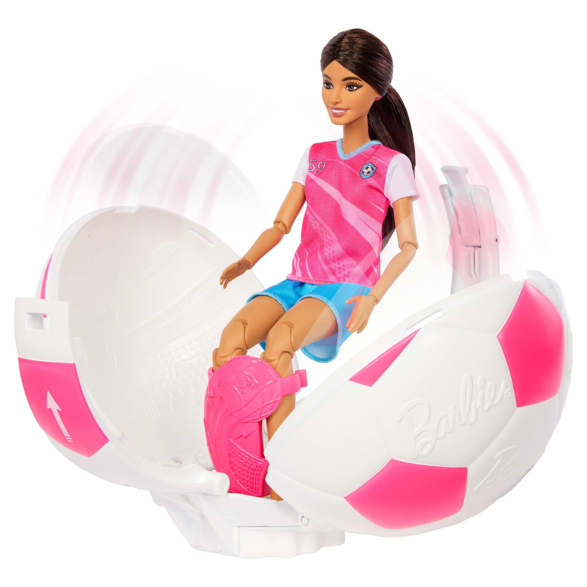 Barbie Team Barbie Roll & Reveal Soccer Player Doll - image 4
