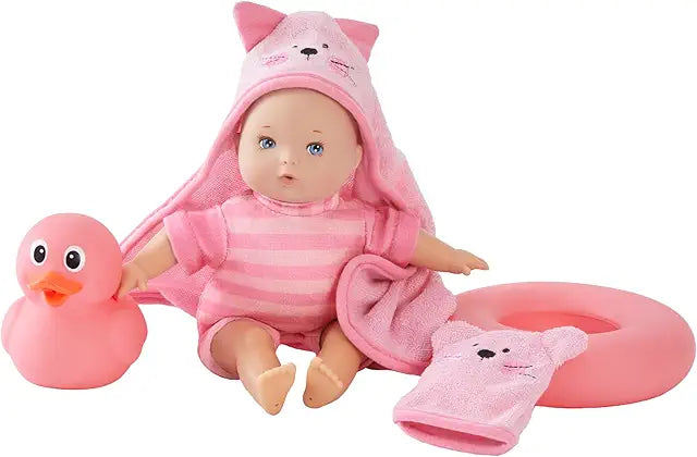 Madame Alexander 8 inch Splash and Play Cuties Baby Doll Pink bath toy