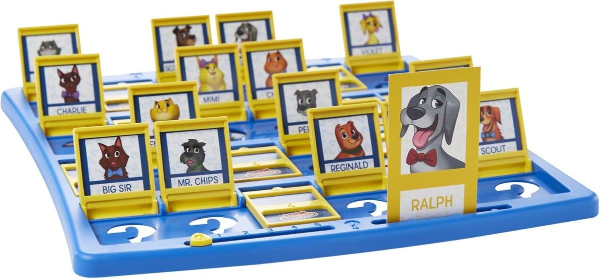 Guess Who? Board Game, with People and Pets Cards, The Original Guessing Game for Kids, Ages 6 and Up (Amazon Exclusive)
