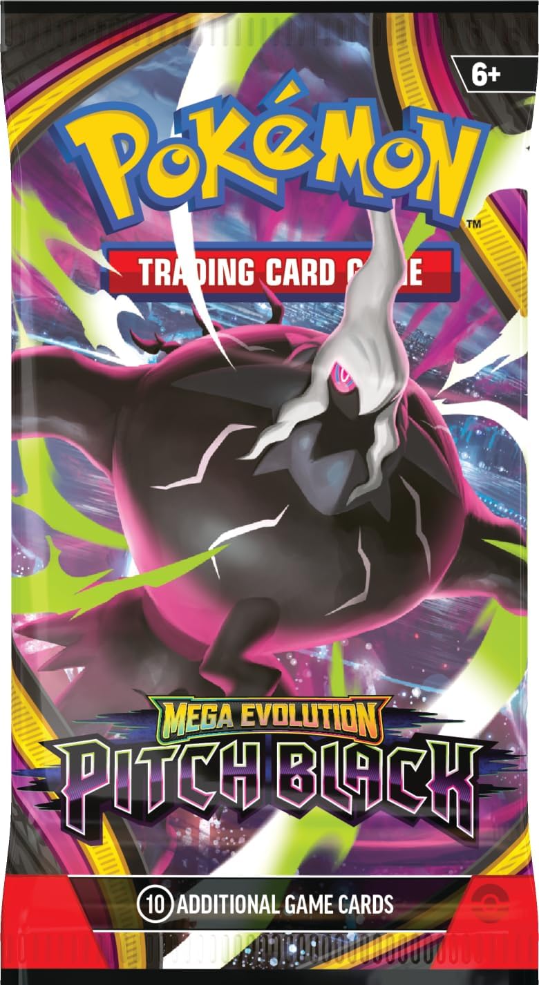 Pokémon TCG: Mega Evolution—Pitch Black 3 Booster Pack Blister