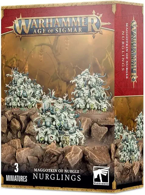Maggotkin of Nurgle: Nurglings - Warhammer Age of Sigmar Miniature Kit