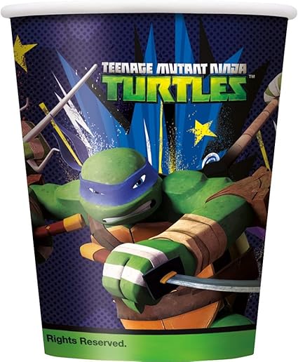 Teenage Mutant Ninja Turtles Party Cups, 8ct