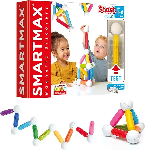 SmartMax Start Magnetic Discovery Building Set STEM learning toy ages 1-10