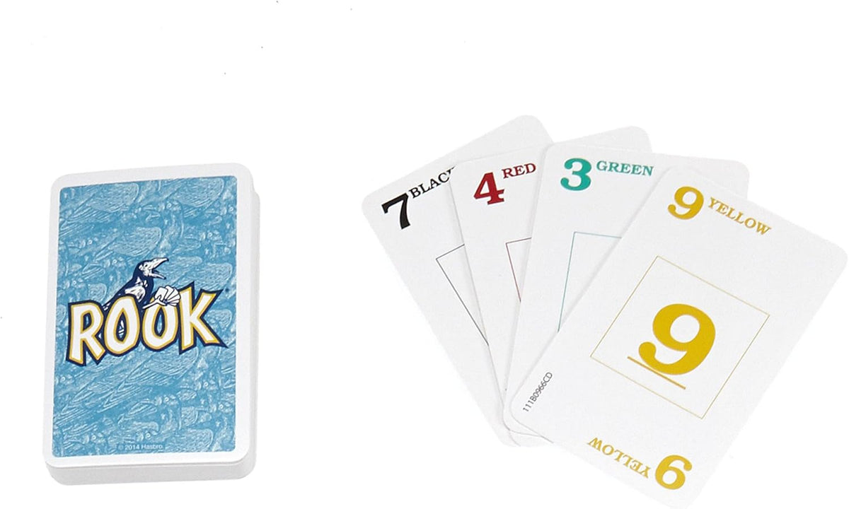 Rook Card Game | Family Games for Kids, Teens, and Adults | 2 to 6 Players | Bidding and Trick-Taking Games | Fun Summer Activities | Vacation Travel Essentials | Ages 8+