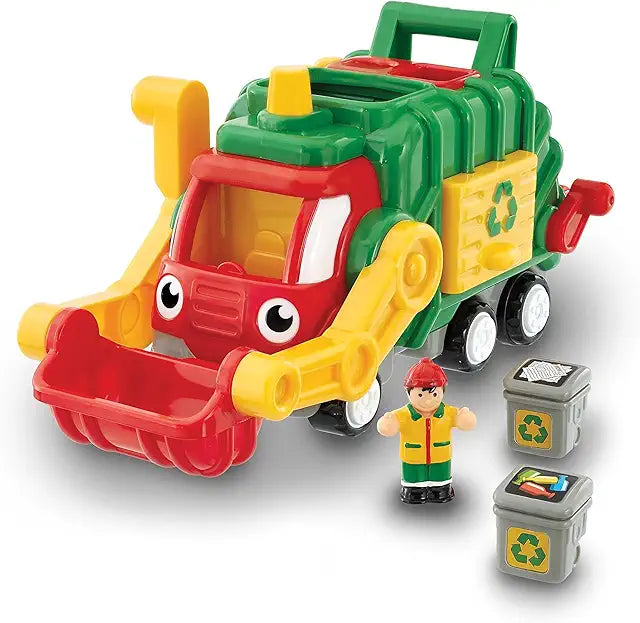 WOW Toys Flip n Tip Fred Town Playset 6 piece set toddler toy ages 1-5