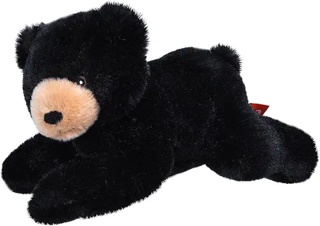 EcoKins Mini Black Bear Stuffed Animal 8 inch, Eco Friendly Gifts for Kids, Plush Toy, Handcrafted Using 7 Recycled Plastic Water Bottles (24807) | Toys & Games Christmas Large Standard-Size Non-Media