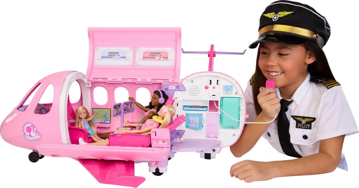 Barbie Dream Plane Playset with Sounds