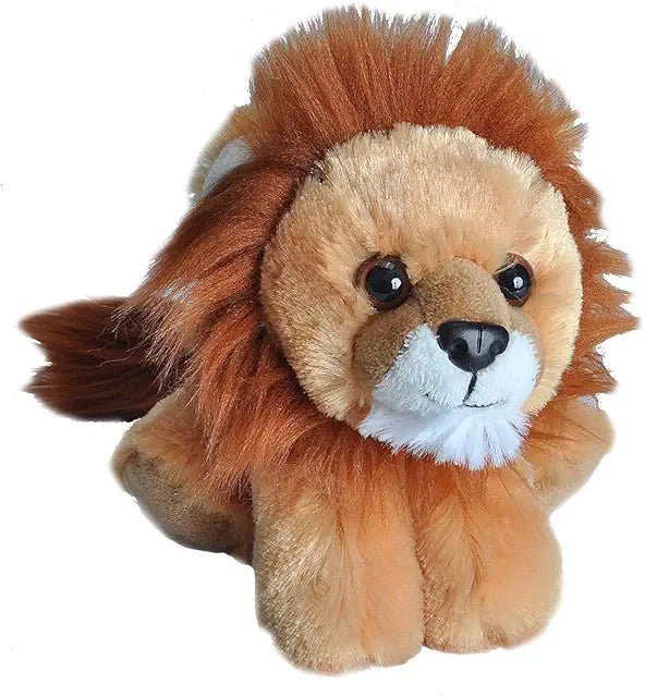 7 inch Lion Plush, Stuffed Animal, Plush Toy, Gifts for Kids, Hug’Ems 7" | Toys & Games Christmas Large Standard-Size Non-Media