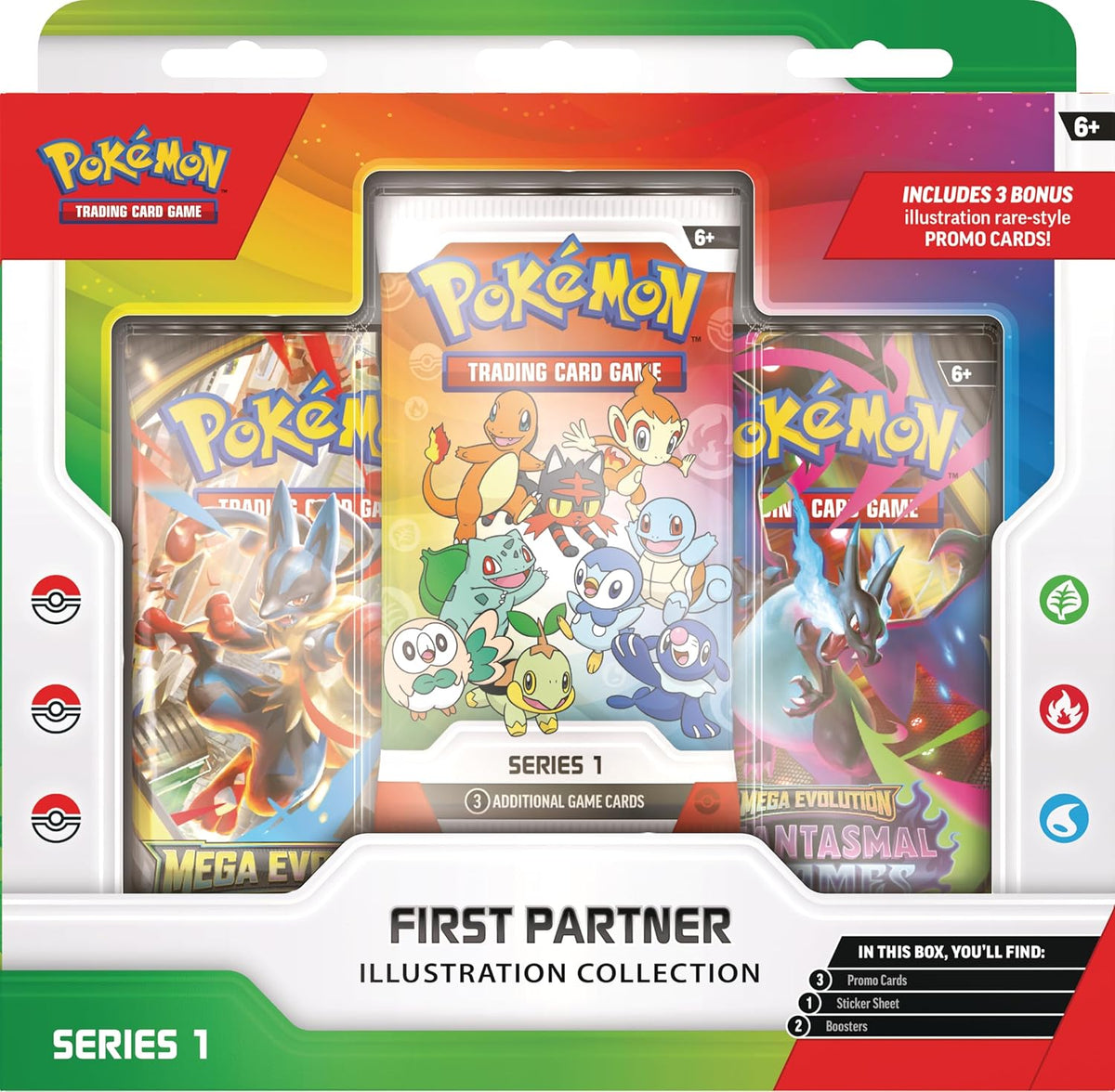 First Partner Illustration Collection—Series 1 - TCG PLAYER POKEMON
