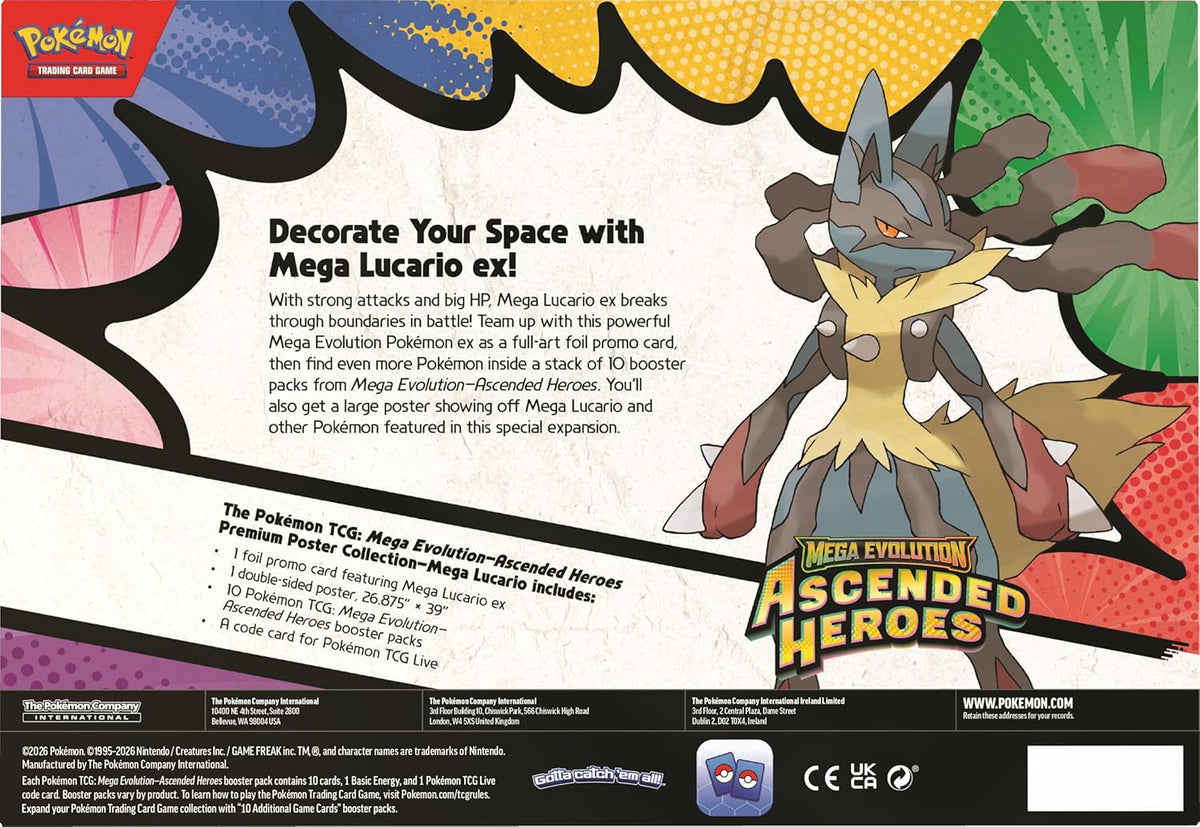 Mega Evolution—Ascended Heroes Premium Poster Collection