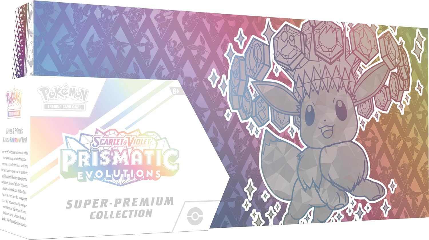 Pokemon TCG Scarlet Violet Prismatic Evolutions Super-Premium Collection