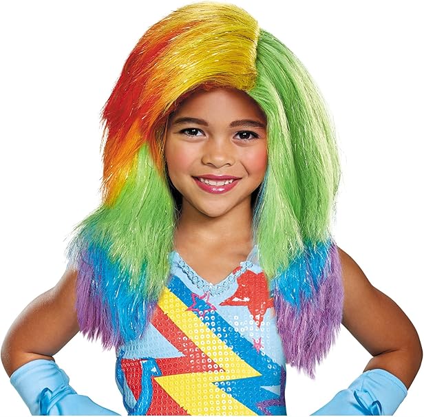 Rainbow Dash Movie Child Wig