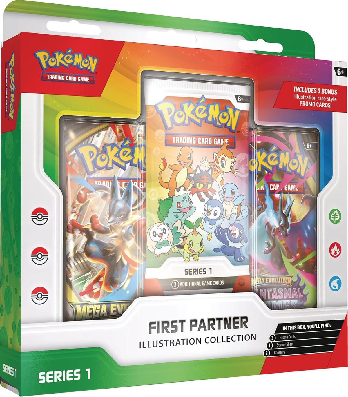 First Partner Illustration Collection—Series 1 - TCG PLAYER POKEMON
