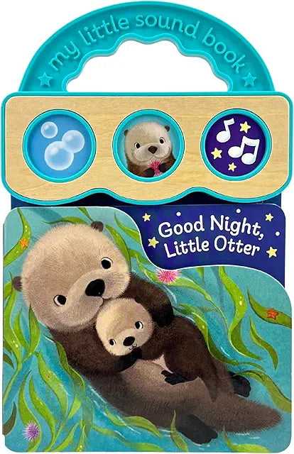 Good Night Little Otter 3 button sound board book babies toddlers bedtime