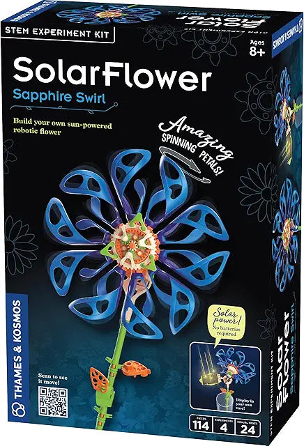 Thames & Kosmos SolarFlower Sapphire Swirl STEM Kit