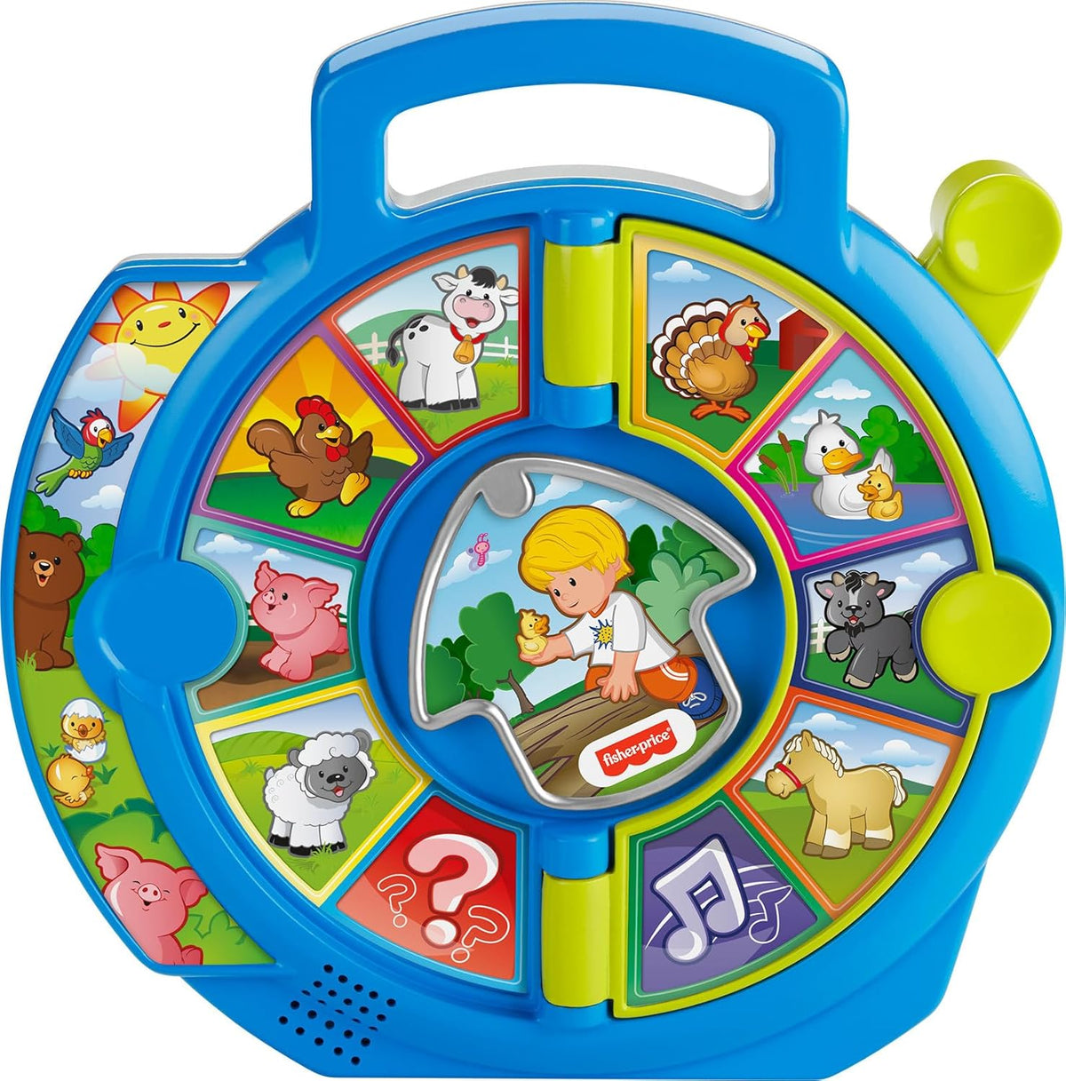 Toddler Learning Toy World of Animals See ‘N Say with Music and Sounds for Ages 18+ Months - Fisher-Price Little People