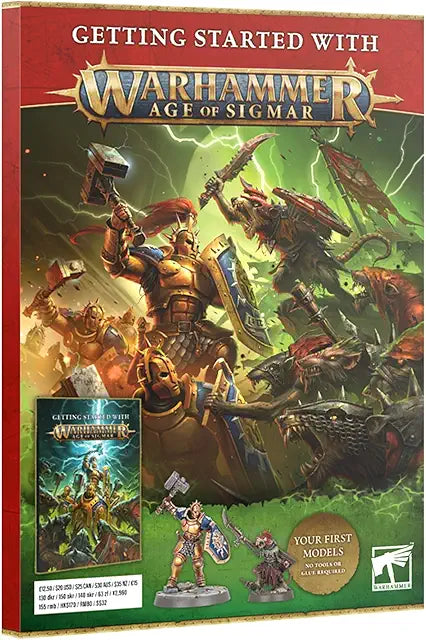 Getting Started with Warhammer Age of Sigmar 4th Edition - Hobby Guide Book