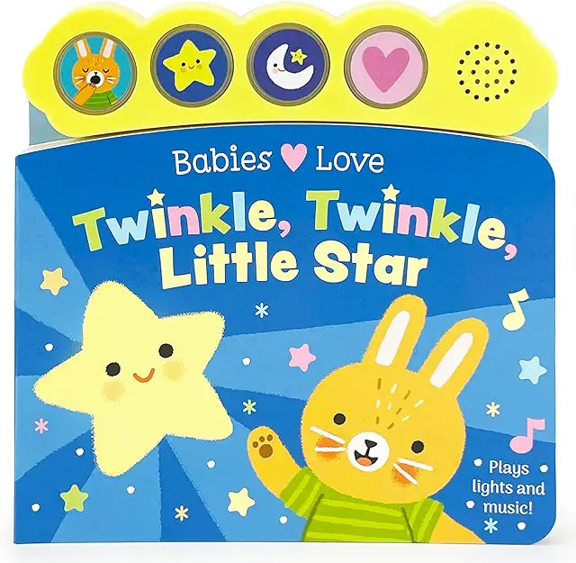 Babies Love Twinkle Twinkle Little Star light-up sound board book babies toddlers