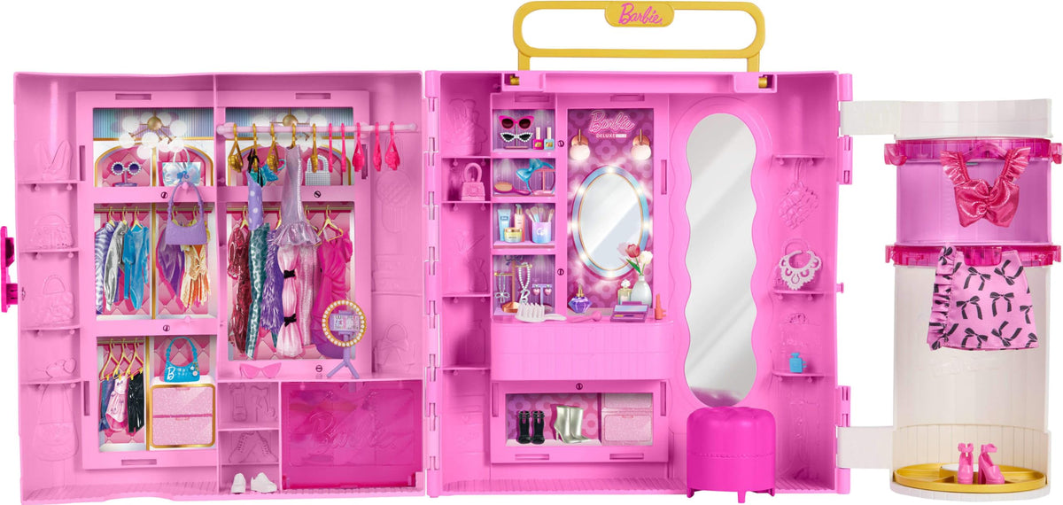 Barbie Deluxe Style Closet & Dressing Room Playset