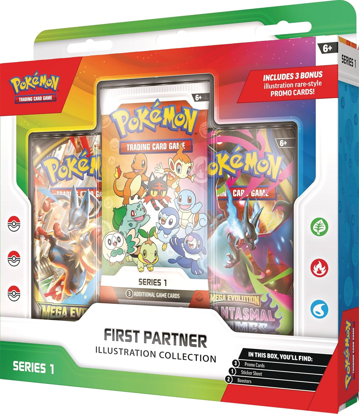 First Partner Illustration Collection—Series 1 - TCG PLAYER POKEMON