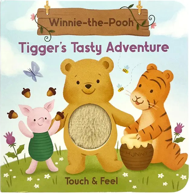 Winnie-the-Pooh Tigger Tasty Adventure touch feel sensory board book babies toddlers Disney