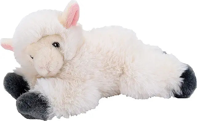 Lamb, Stuffed Animal, 8 inches, Gift for Kids, Plush Toy, Made from Spun Recycled Water Bottles, Eco Friendly, Child’s Room Décor - Wild Republic Ecokins Mini | Toys & Games Christmas Large Standard-Size Non-Media