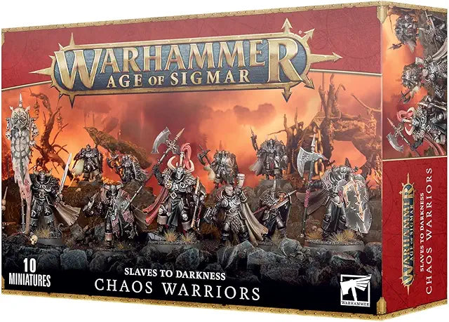 Slaves to Darkness: Chaos Warriors - Warhammer Age of Sigmar Miniature Kit