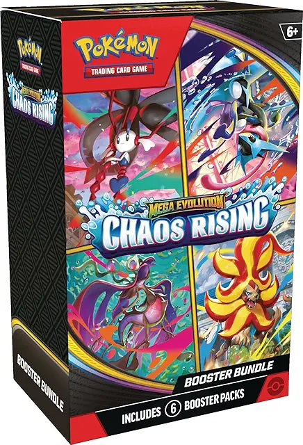 Pokemon TCG: Mega Evolution — Chaos Rising Booster Bundle