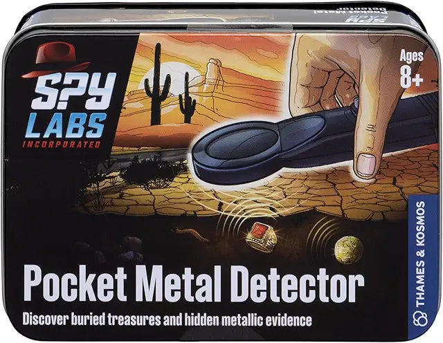 Spy Labs Pocket Metal Detector - Compact Detective Tool