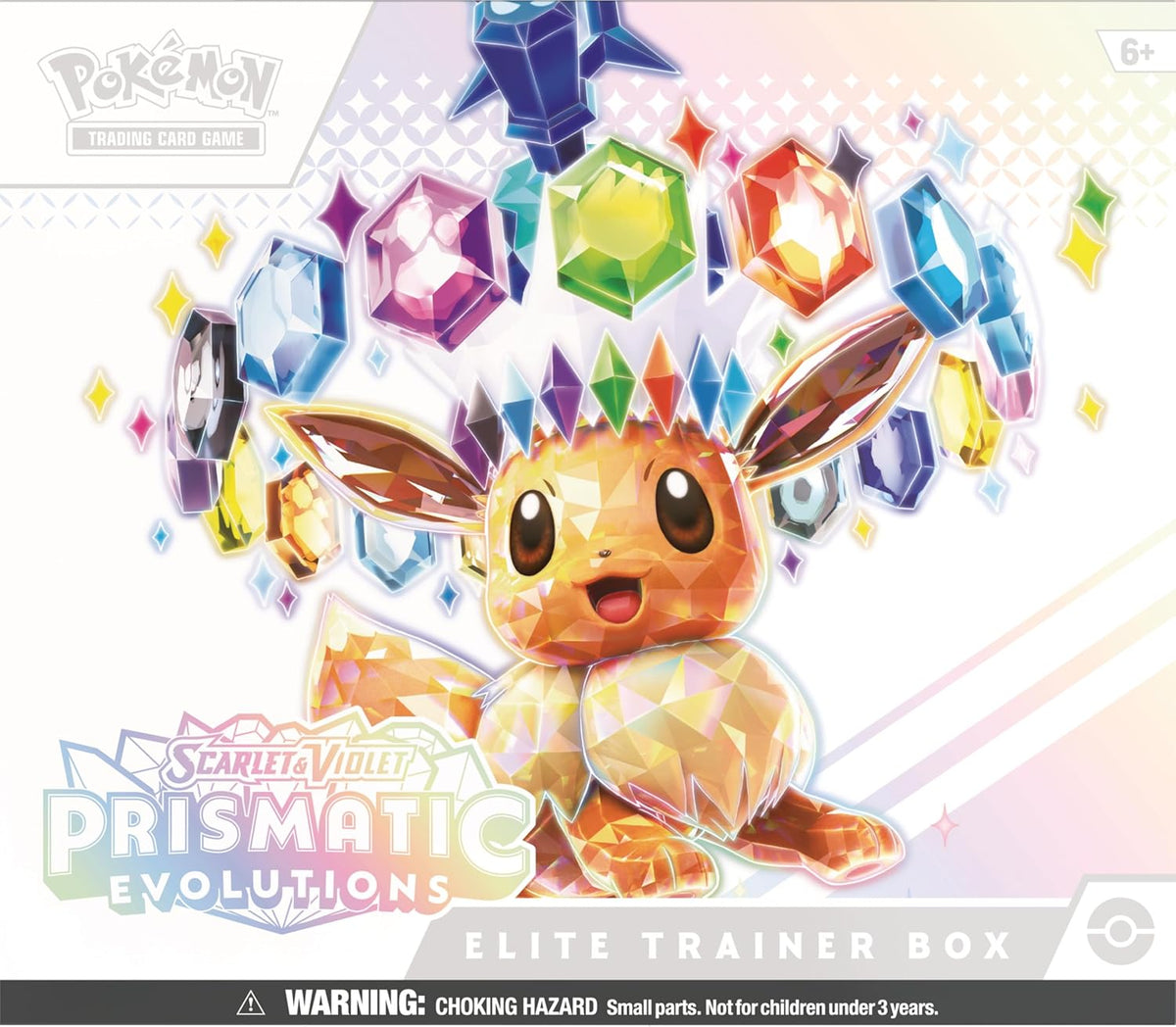 Pokemon TCG Scarlet Violet Prismatic Evolutions Elite Trainer Box