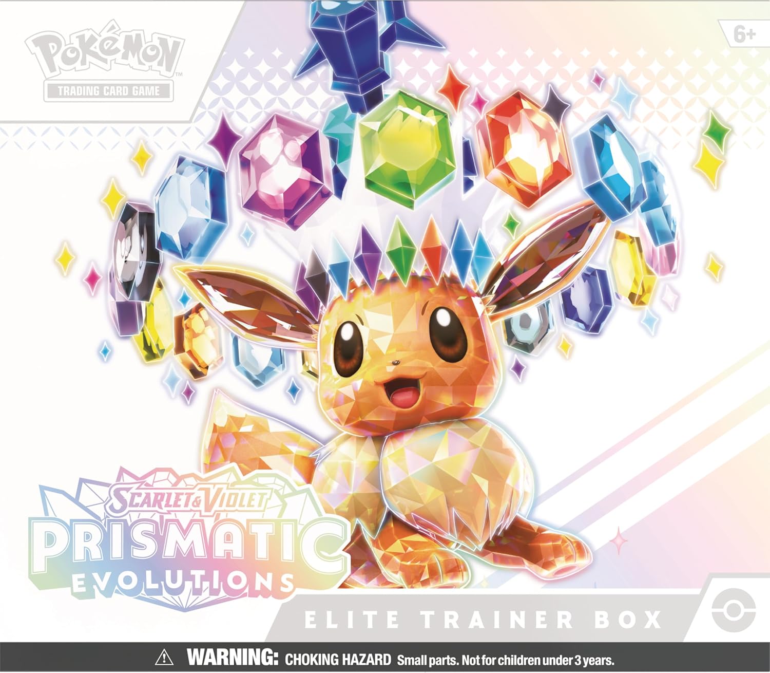 Pokemon TCG Scarlet Violet Prismatic Evolutions Elite Trainer Box
