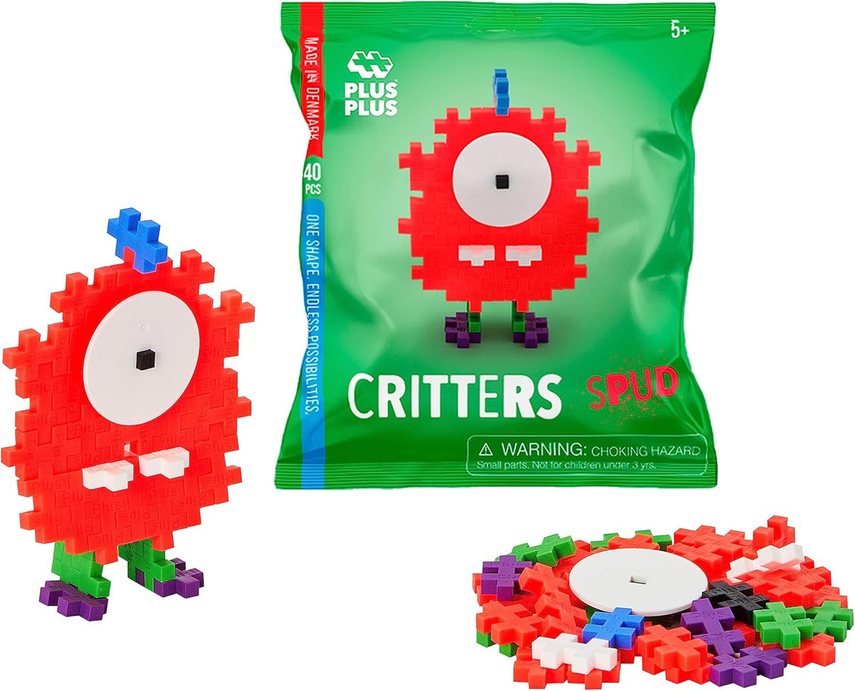 Plus-Plus Critters Spud 3D puzzle building block set 40 interlocking pieces STEM toy