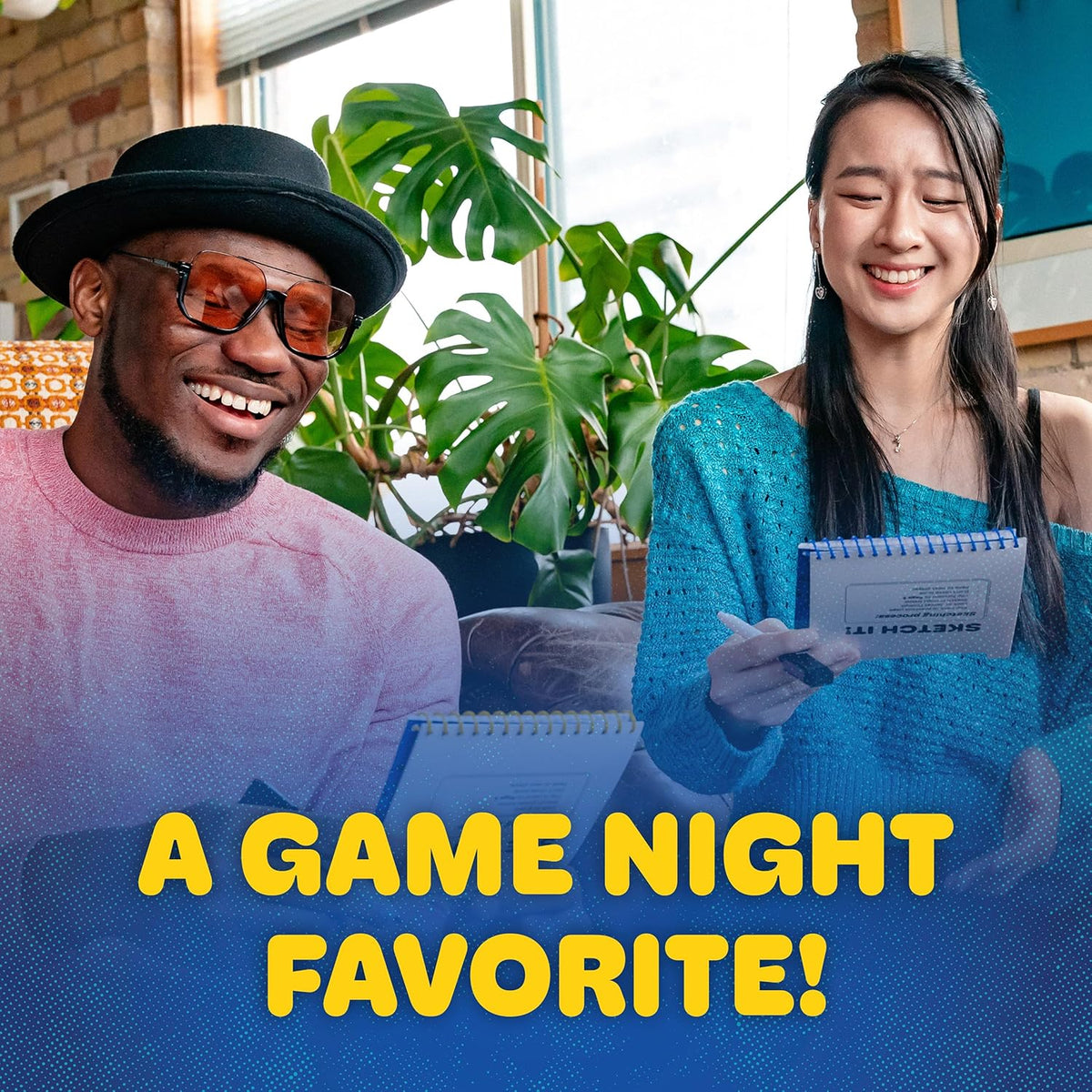 Telestrations 8 Player 2nd Edition Board Game, Award Winning Hilarious and Unpredictable Must Have Party Game with a New Look, Sketch What Your Read Then Guess What You Saw, 4-8 Players, Ages 10+