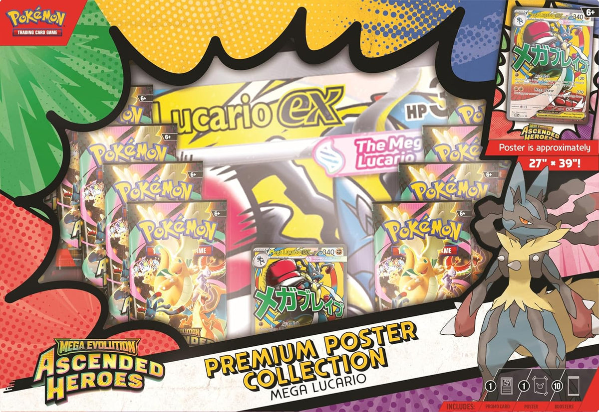 Mega Evolution—Ascended Heroes Premium Poster Collection