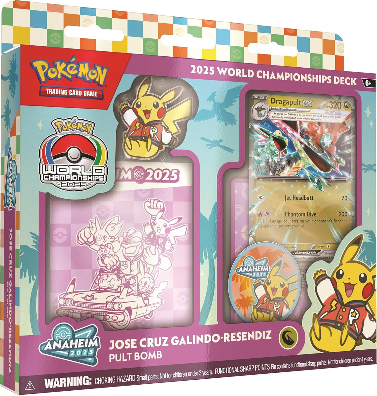 Pokémon 2025 TCG World Championships Deck (Random Pack)