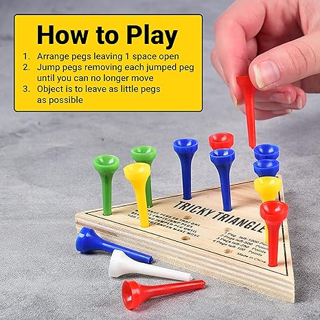 Tricky Triangle Game - Travel Games