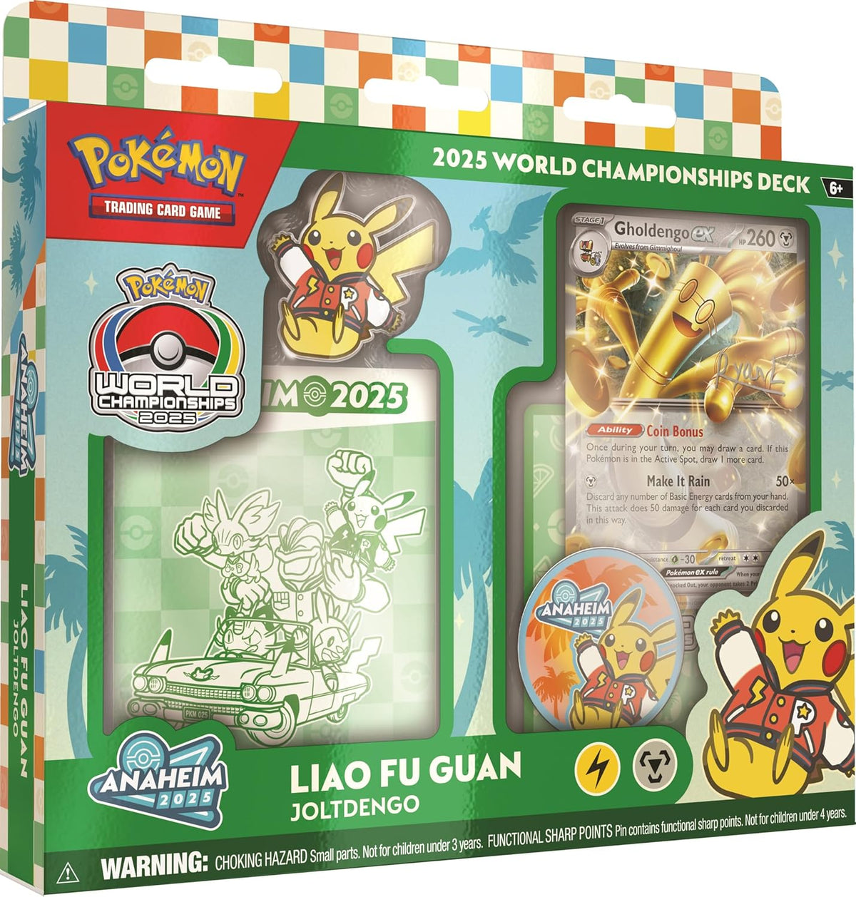 Pokémon 2025 TCG World Championships Deck (Random Pack)