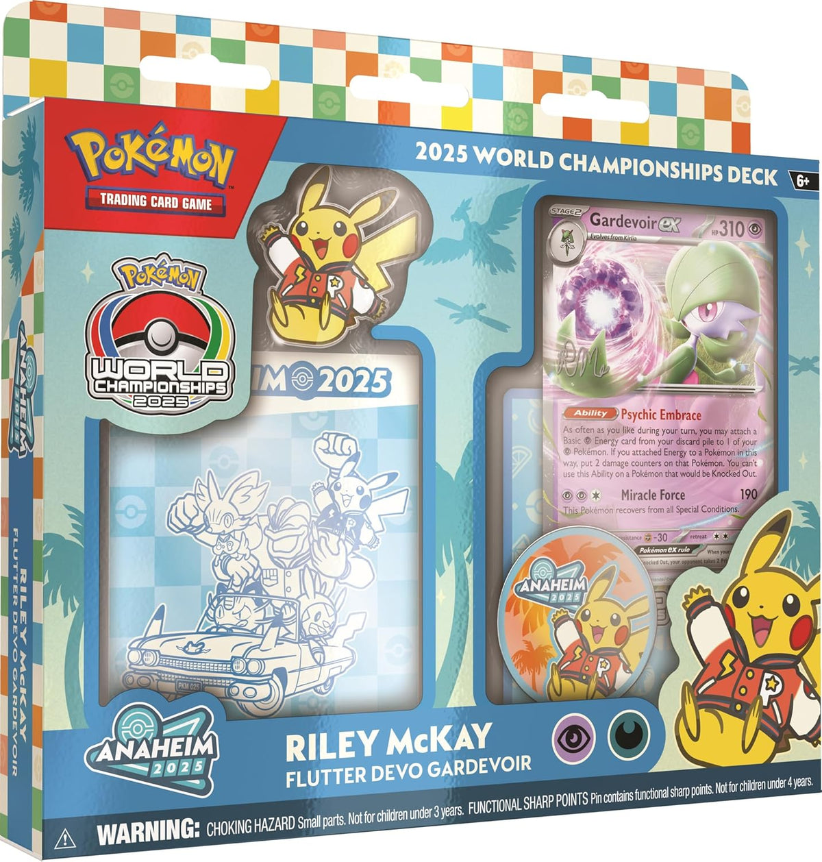 Pokémon 2025 TCG World Championships Deck (Random Pack)