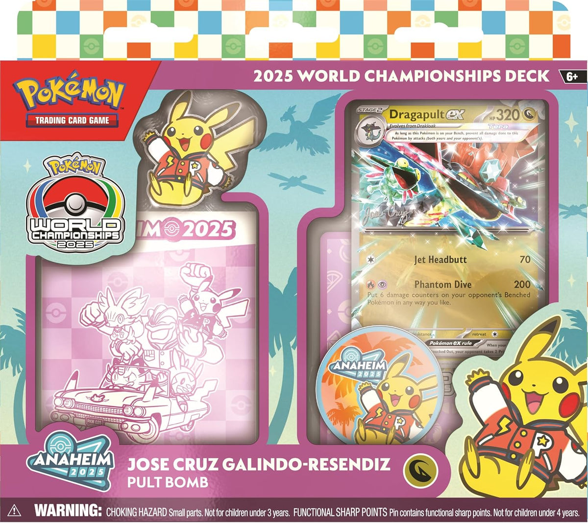 Pokémon 2025 TCG World Championships Deck (Random Pack)
