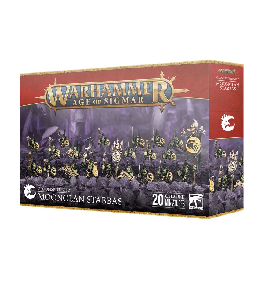 Warhammer Age of Sigmar Games Workshop Gloomspite Gitz: Grots (Shootas/Stabbas)
